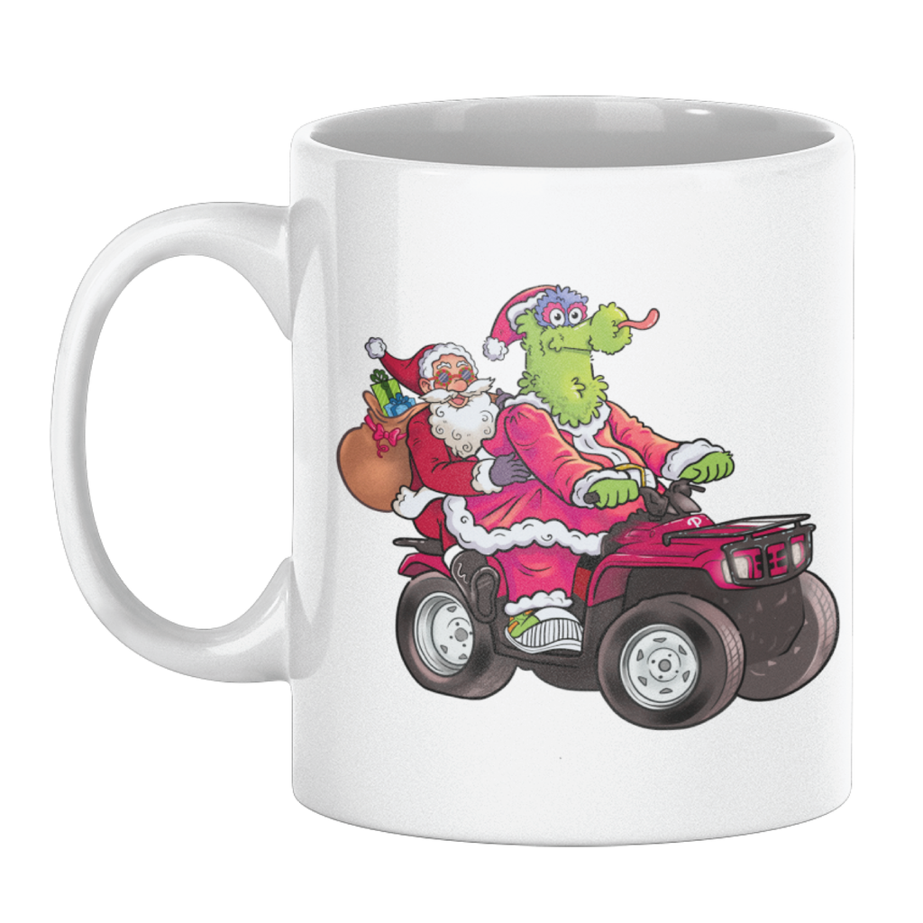 Santa and Phanatic Holiday Mug