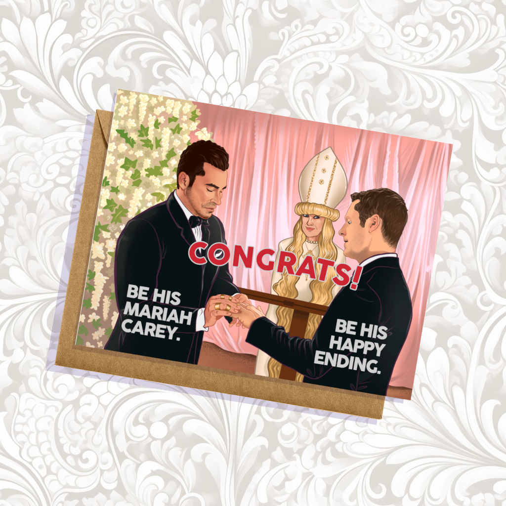 David Rose, Schitt's Creek Congrats Greeting Card