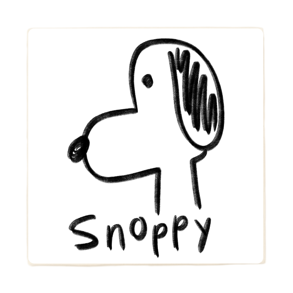 "Snoppy" Parody Coaster