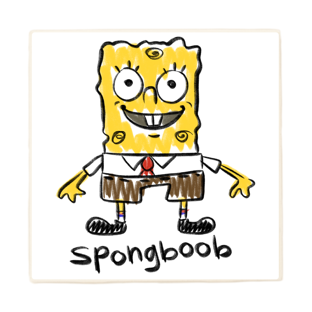 "Spongboob" Parody Coaster