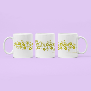 Spring Blossom Pyrex Inspired 11oz Mug