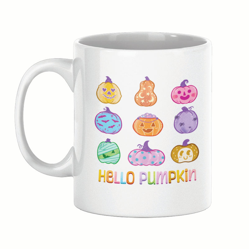 Spooky Hello Pumpkin Mug