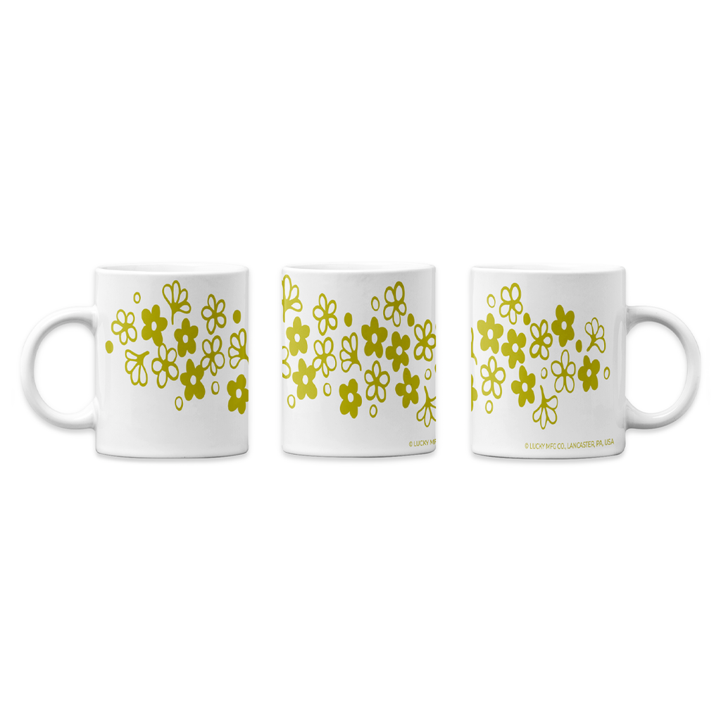 Spring Blossom Pyrex Inspired 11oz Mug