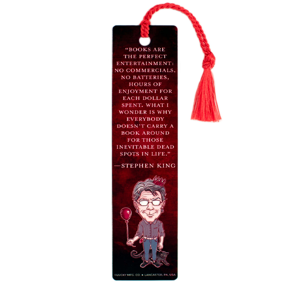 Stephen King Quote Bookmark