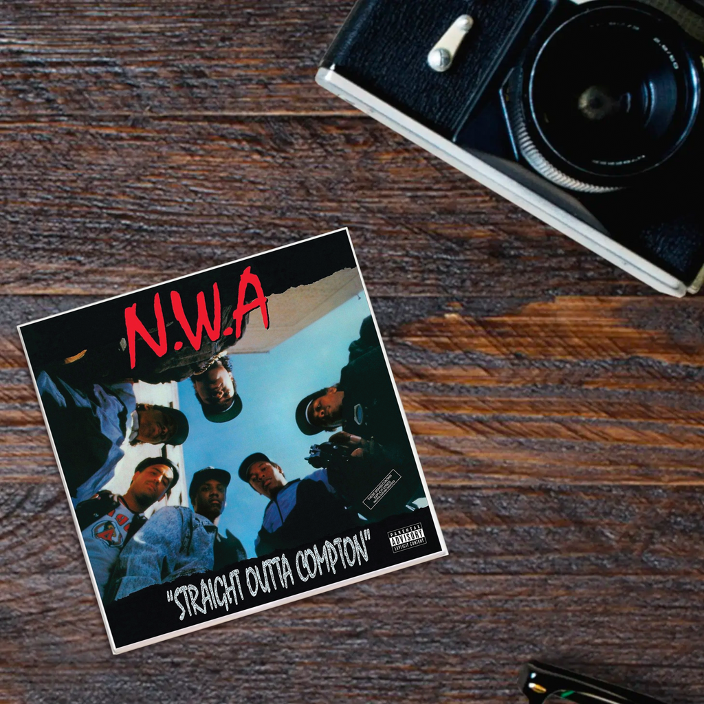 N.W.A. Straight Outta Compton Album Coaster