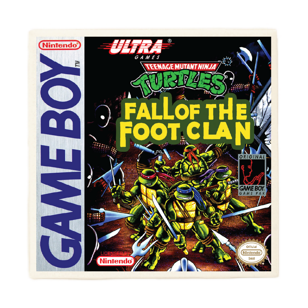 Teenage Mutant Ninja Turtles: Fall of the Foot Clan Video Game Coaster