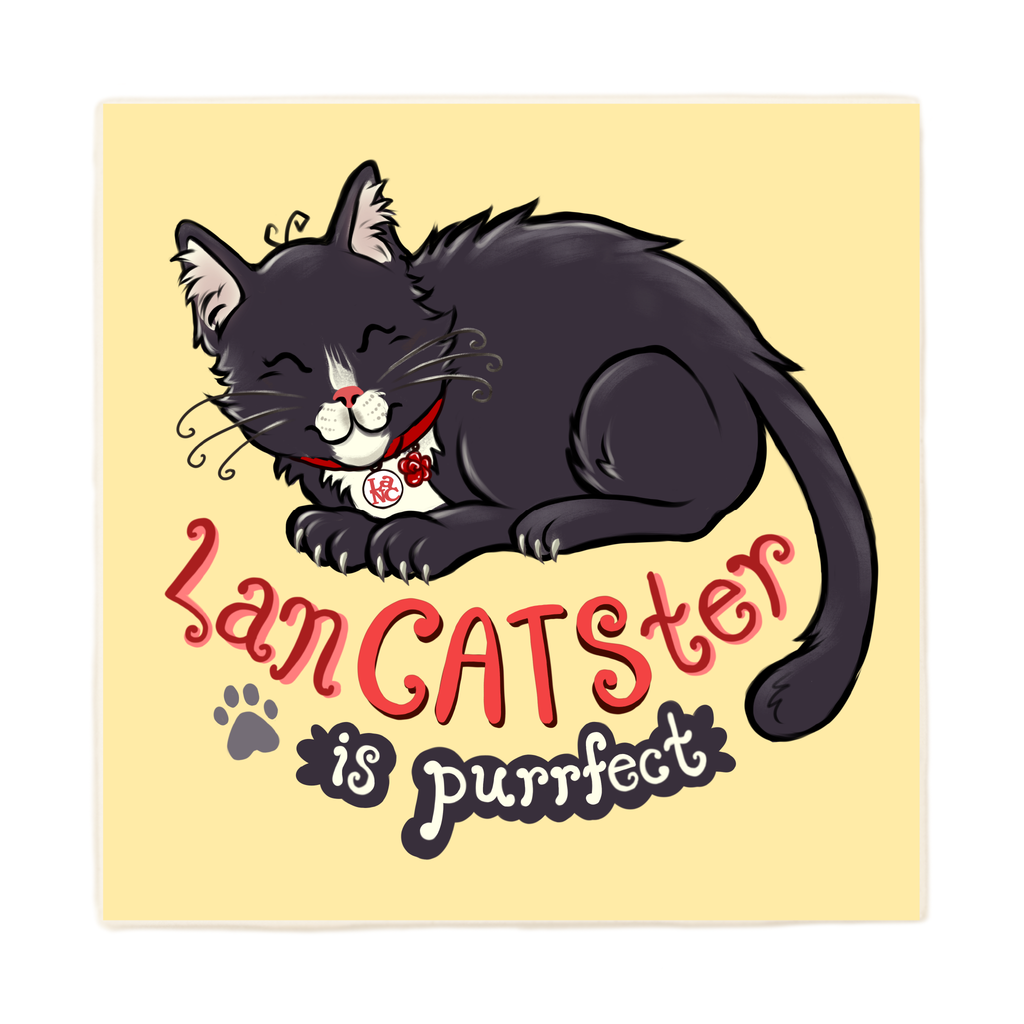 Lan Cats Ter Tuxedo Cat Coaster