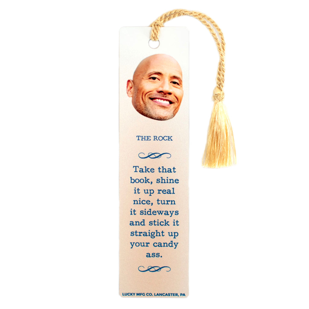 Dwayne "The Rock" Johnson Quote Bookmark