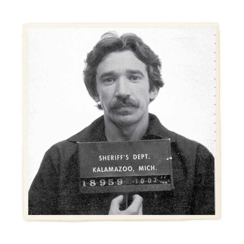 Tim Allen Mugshot Coaster