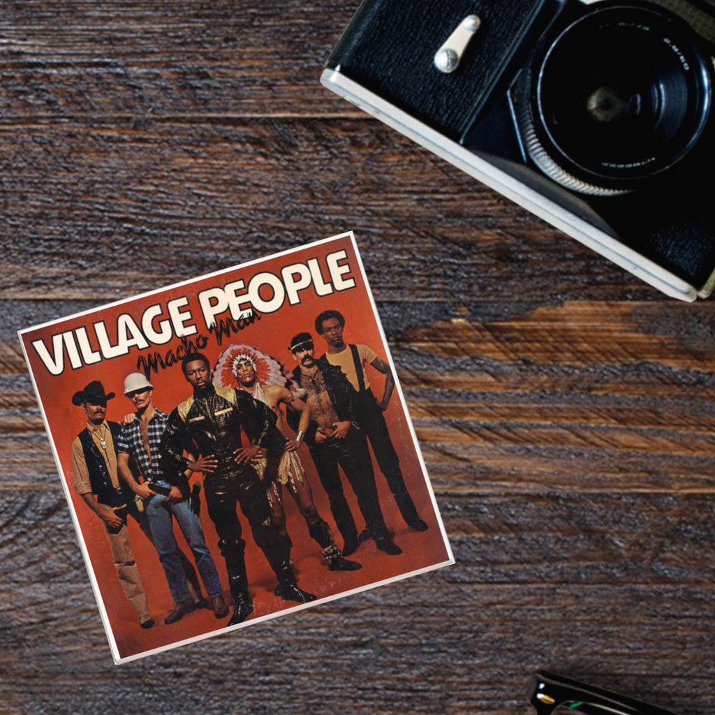 The Village People 'Macho Man' Album Coaster