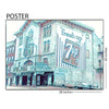 Vintage Fulton Theatre 7UP 20 x 28 Poster