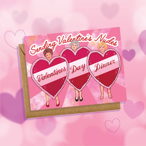 Sending Valentine's Nudes Golden Girls Valentine's Day Card