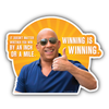 "Winning is Winning" Fast and Furious Vin Diesel Quote Vinyl Sticker