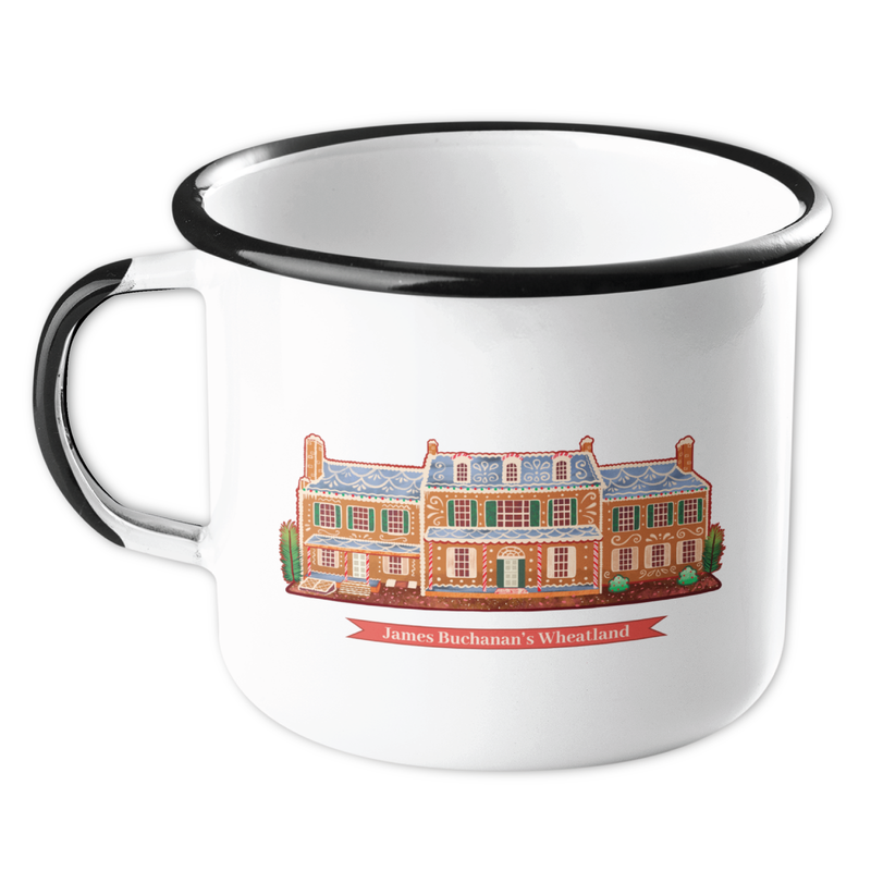 Gingerbread Lancaster Wheatland Camp Mug