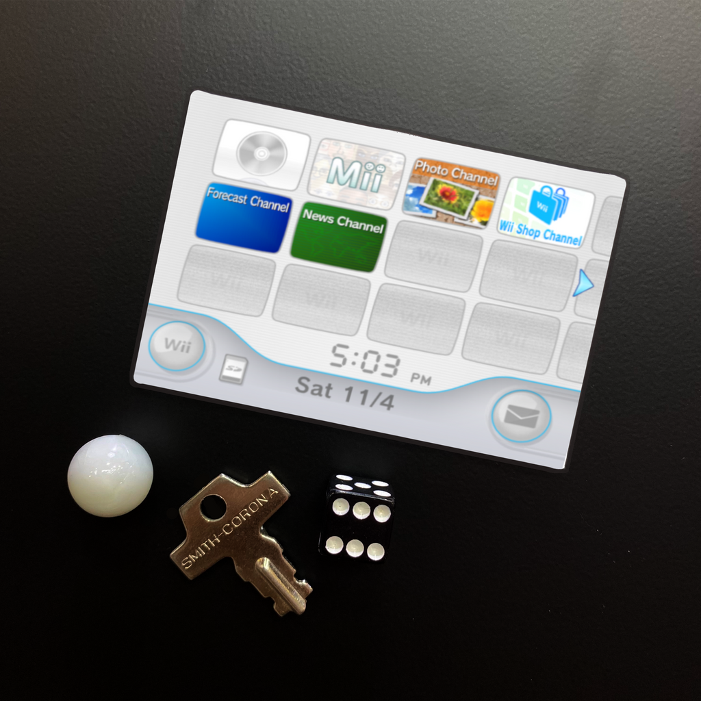 Wii Menu Gamer Magnet