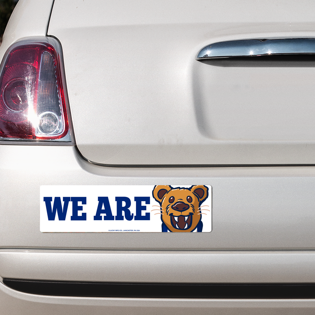 We Are Penn State PSU Nittany Lion Mascot Vinyl Bumper Sticker