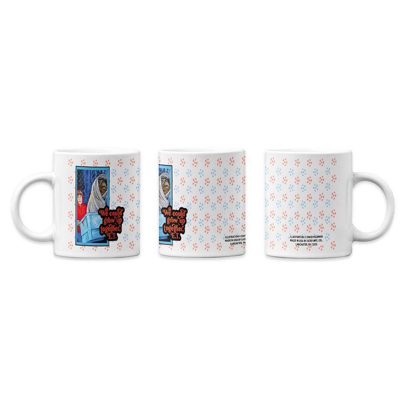 E.T. and Elliott Pop Art 11oz Mug