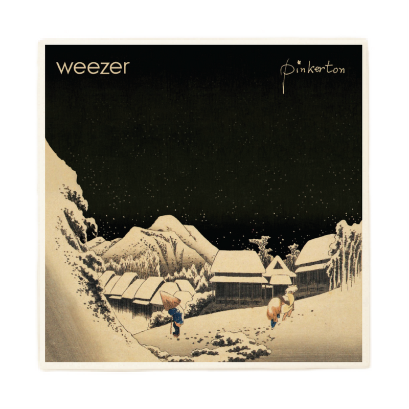Weezer 'Pinkerton' Album Coaster – Madcap & Co Weezer 'Pinkerton' Album Coaster – Madcap & Co