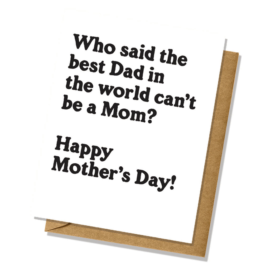 "Who Said" Mother's Day Card