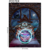 Wizard Pondering Orb Illustrated 20 x 28 Poster