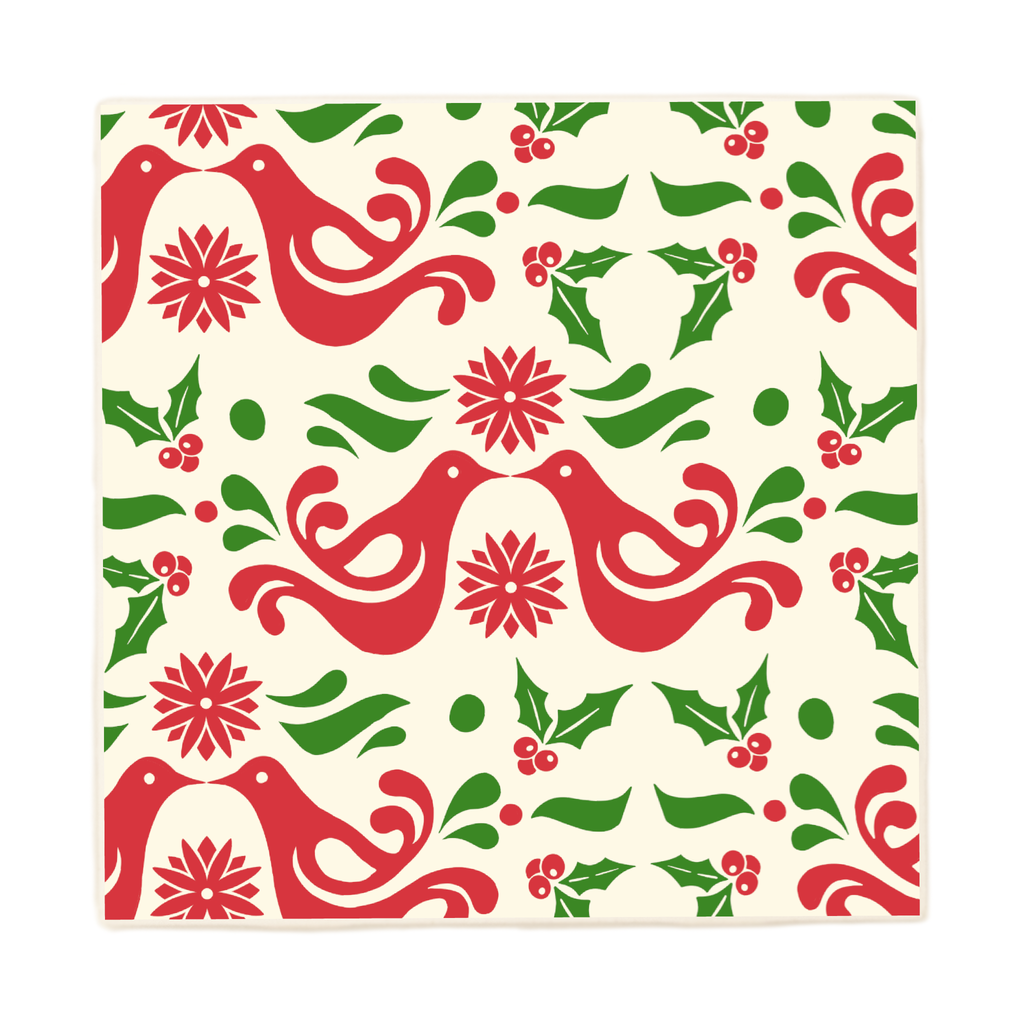 Holiday Friendship Pyrex Inspired Coaster