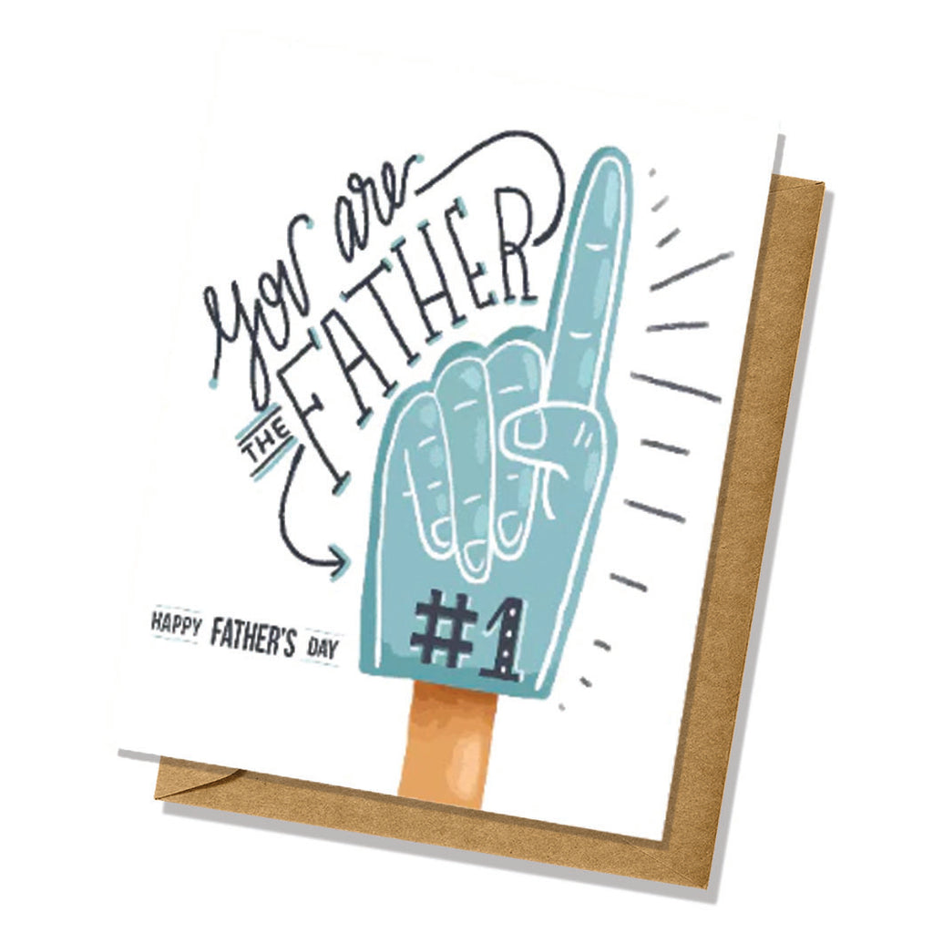 You Are the Number One Father Card