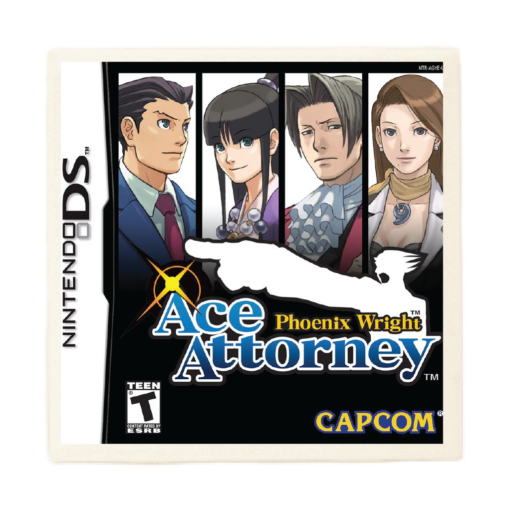 Ace Attorney Video Game Coaster