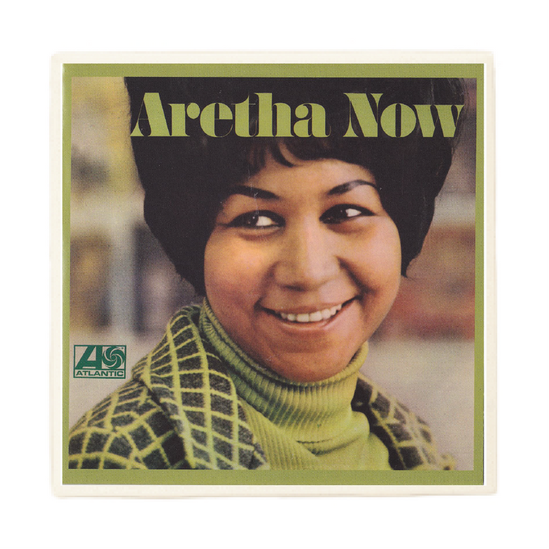 Aretha Franklin 'Aretha Now' Album Coaster