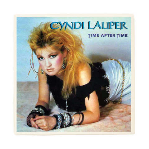 Cyndi Lauper 'Time After Time' Album Coaster – Madcap & Co