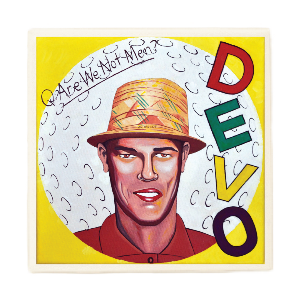 Devo 'Q: Are We Not Men? A: We Are Devo!' Album Coaster