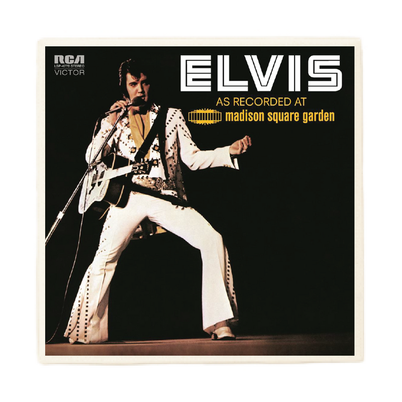 Elvis Presley 'As Recorded at Madison Square Garden' Album Coaster
