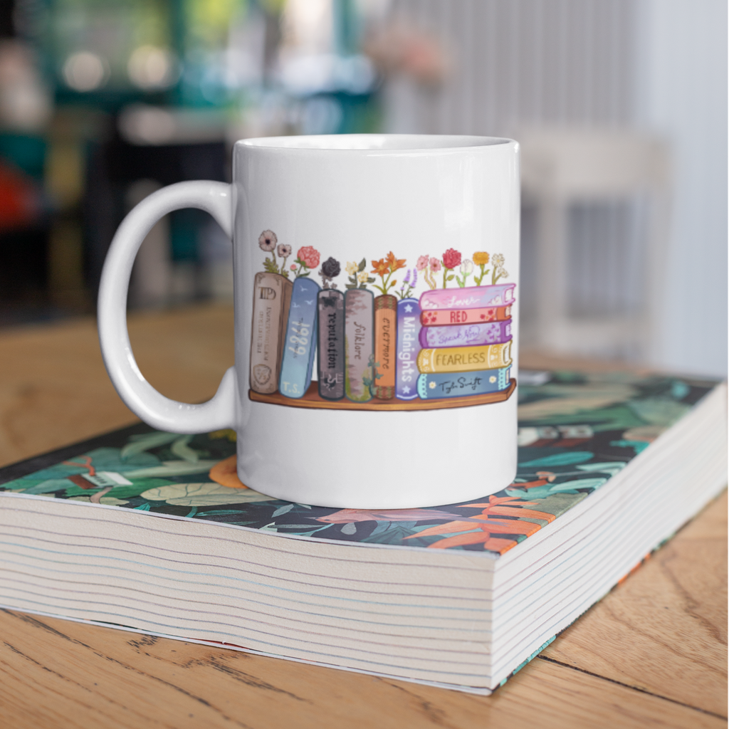 Taylor Swift Eras Bookshelf Mug