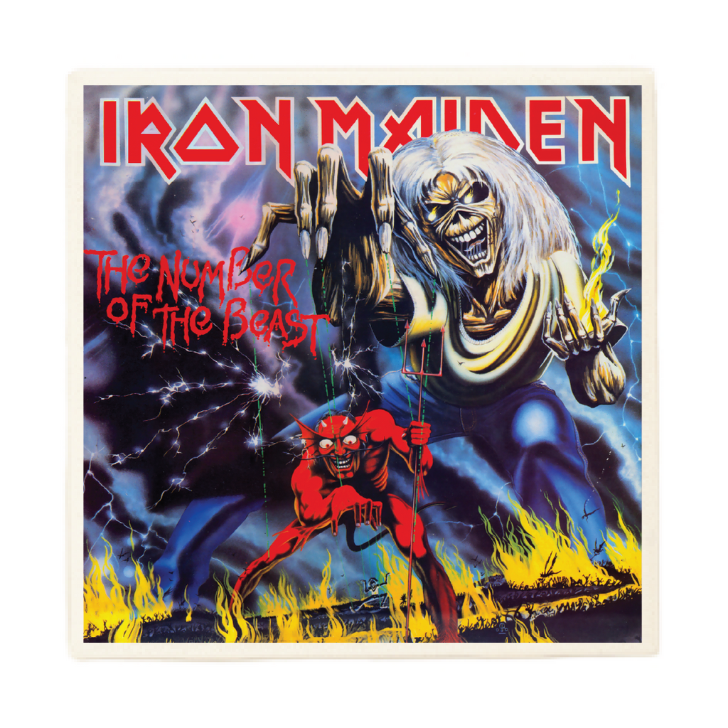 Iron Maiden 'The Number of the Beast' Album Coaster