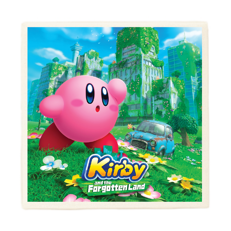 Kirby and the Forgotten Land Video Game Coaster