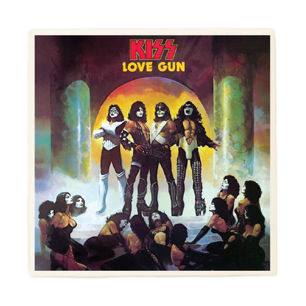 KISS 'Love Gun' Album Coaster
