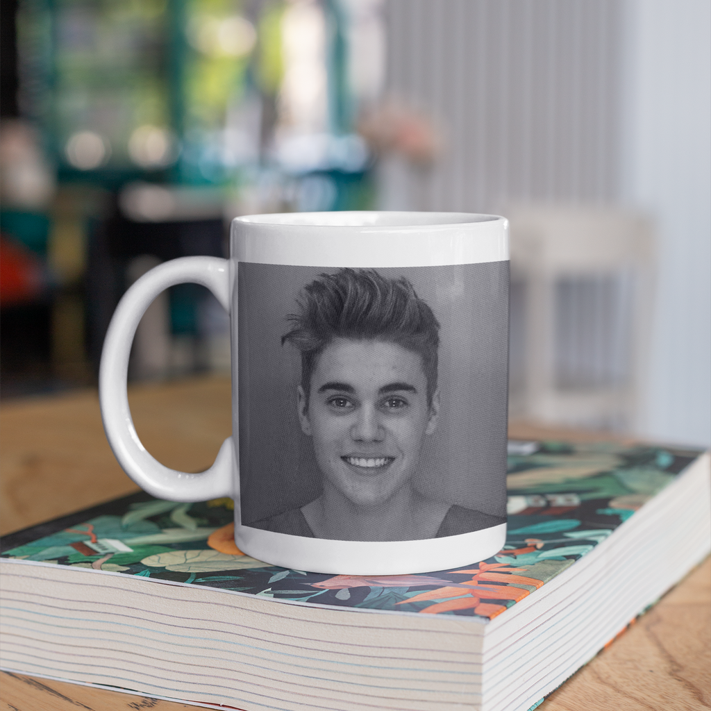 Justin Bieber Mugshot Mug
