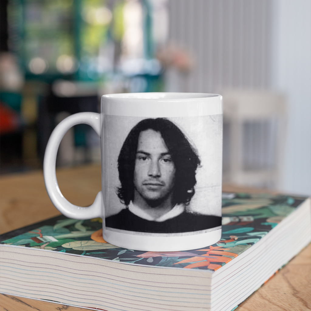 Keanu Reeves Mugshot Mug
