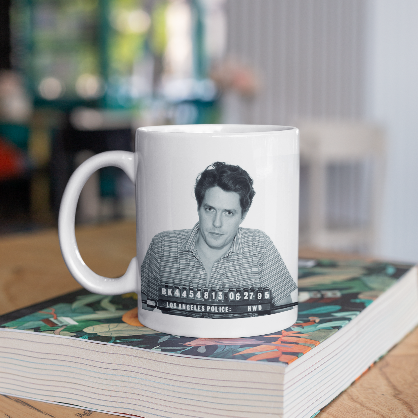 Hugh grant online mugshot t shirt