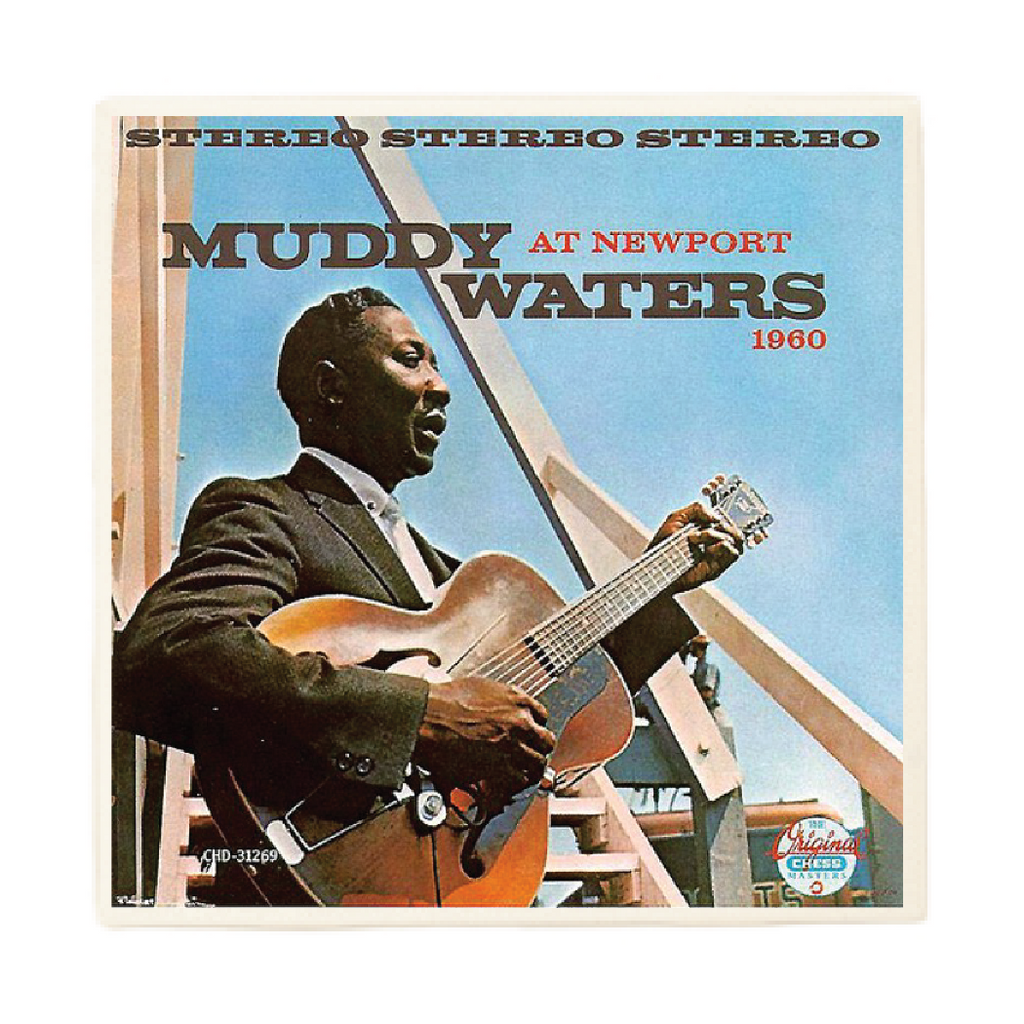 Muddy Waters 'At Newport 1960' Album Coaster
