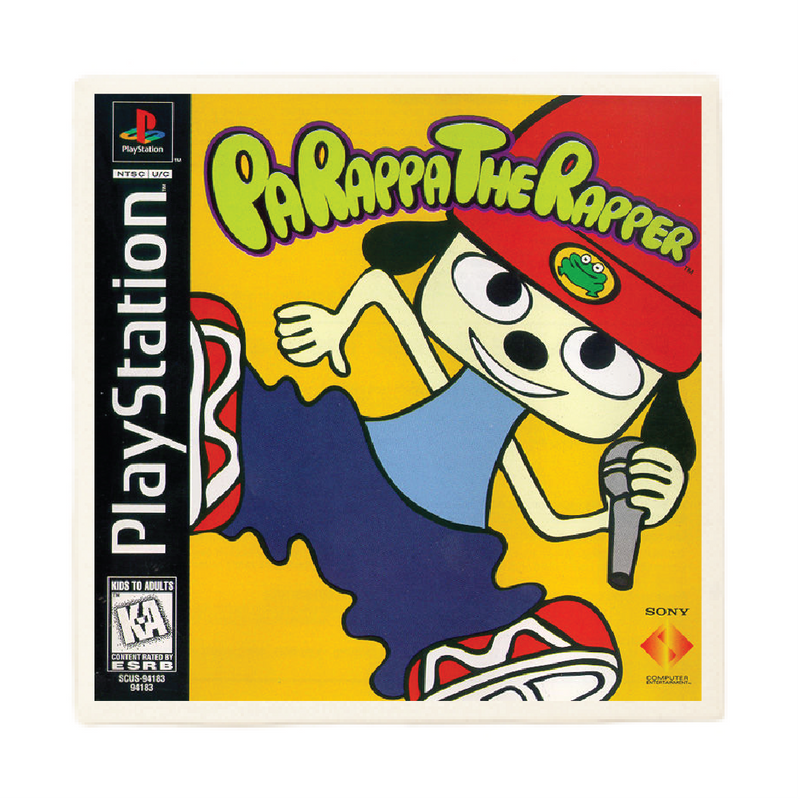PaRappa The Rapper Video Game Coaster
