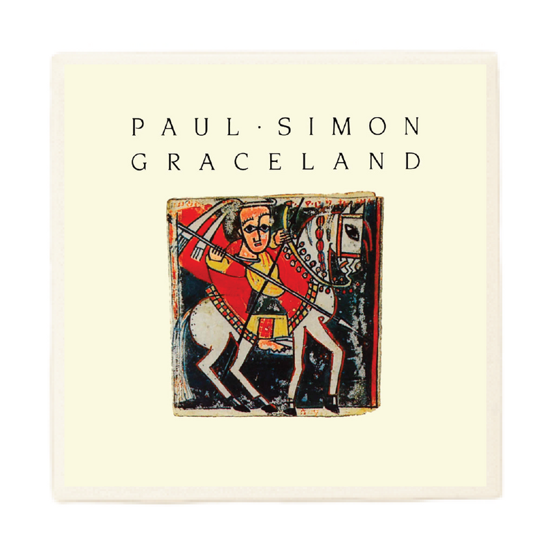 Paul Simon Graceland Album Coaster