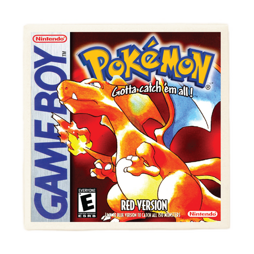 Pokemon Red Video Game Coaster