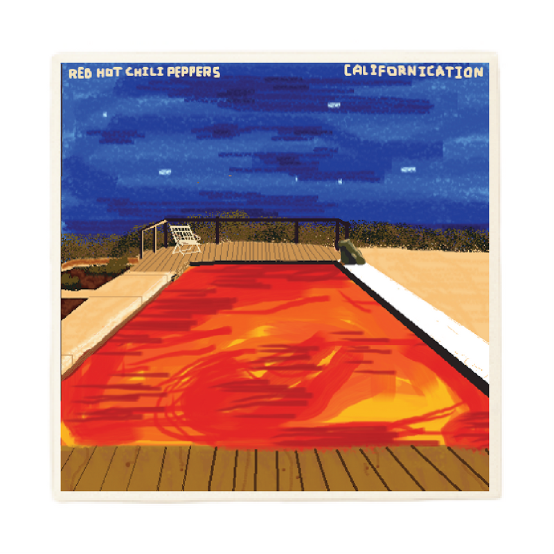 Red Hot Chili Peppers 'Californication' Album Coaster
