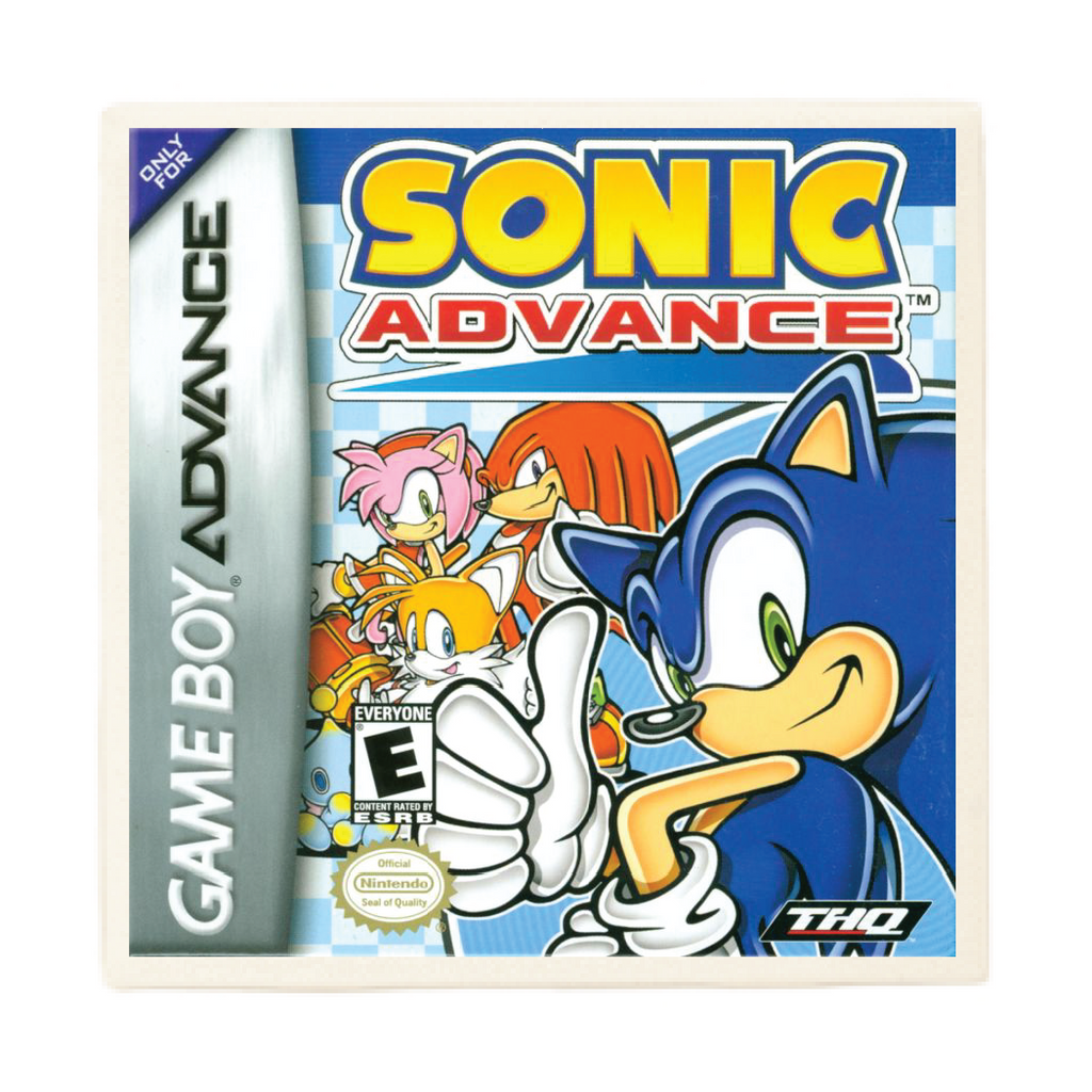 Sonic Advance GBA Video Game Coaster