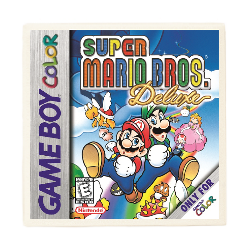 Super Mario Bros Deluxe Video Game Coaster