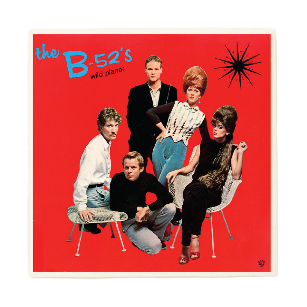 The B-52's 'Wild Planet' Album Coaster