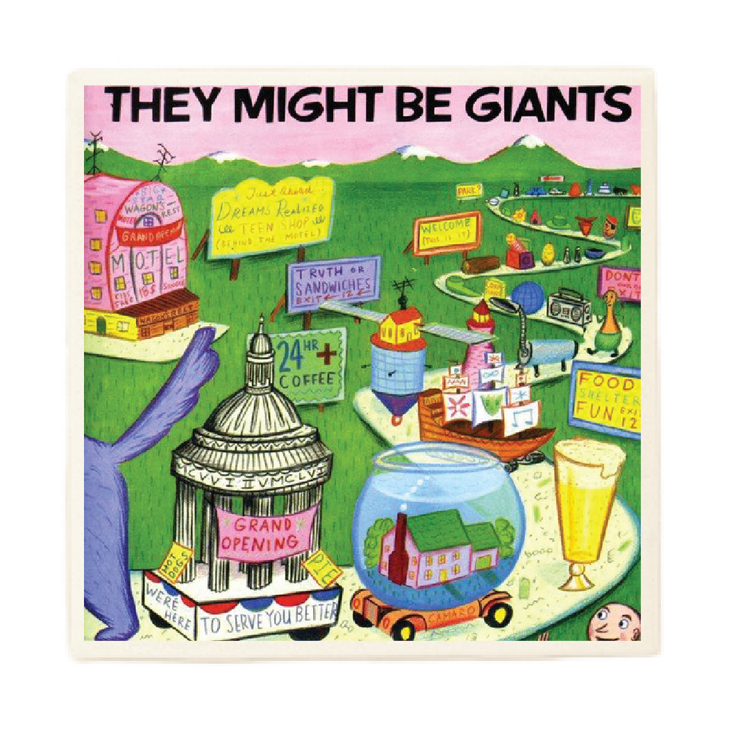 They Might Be Giants 'They Might Be Giants' Album Coaster