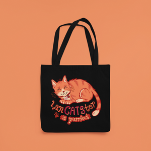 Lan Cats Ter is Purrfect Reusable Tote Bag