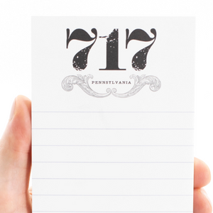 717 PA Area Code Magnetic Notepad