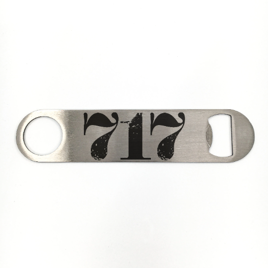 717 Area Code Bottle Opener